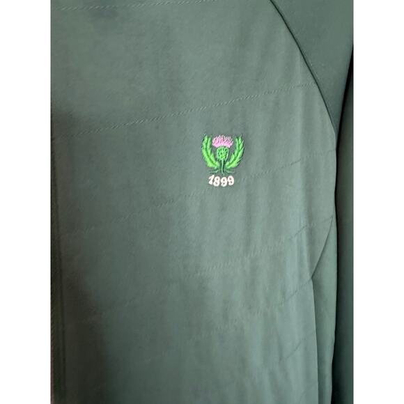 Peter Millar Men's Balsam Green Merge Elite Hybrid Jacket Performance Golf M - Picture 4 of 14